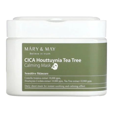 mary and may cica houttuynia tea tree calmig mask