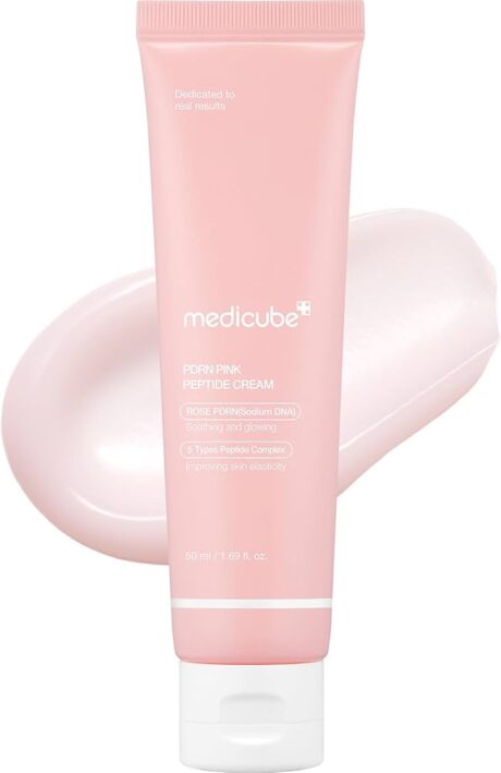 Medicube, PDRN Pink Hyaluronic Moisturizing Cream, Cremă hidratantă cu acid hialuronic, 50ml