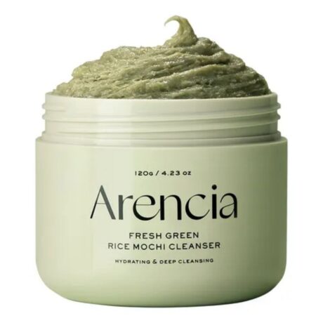 Arencia, Fresh Green Rice Mochi Cleanser, Gel de curățare delicat cu orez verde, 120g