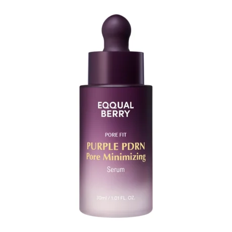 Eqqualberry, Purple PDRN Pore Minimizing Serum, Ser hidratant cu efect de minimizare a porilor, 30ml
