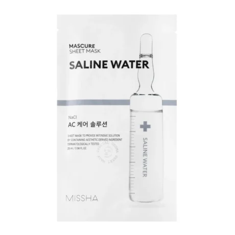 Missha, Mascure AC Care Solution Sheet Mask, Mască antiacnee cu acid salicilic, 28g
