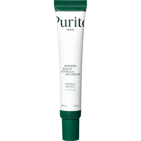 Purito, Wonder Releaf Centella Eye Cream, Crema pentru conturul ochilor cu Centella Asiatica, 30ml